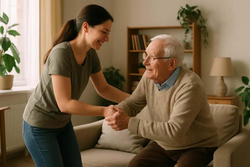 Soin aux personnes âgées, accompagnement personnalisé, formation en soins, École du Soin.